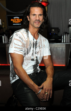 Lorenzo Lamas Launch party for the 2009 Winterfest Boat Parade held at The Seminole Hard Rock Hotel and Casino Hollywood, Stock Photo