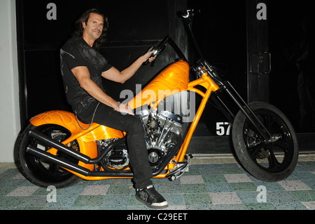 Lorenzo Lamas Launch party for the 2009 Winterfest Boat Parade held at The Seminole Hard Rock Hotel and Casino Hollywood, Stock Photo