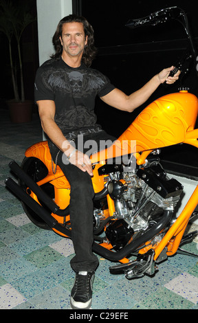 Lorenzo Lamas Launch party for the 2009 Winterfest Boat Parade held at The Seminole Hard Rock Hotel and Casino Hollywood, Stock Photo