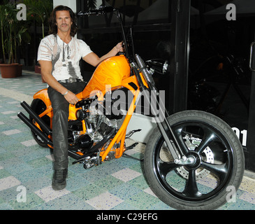 Lorenzo Lamas Launch party for the 2009 Winterfest Boat Parade held at The Seminole Hard Rock Hotel and Casino Hollywood, Stock Photo