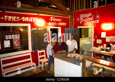 Strong's soul food restaurant in Selma, Alabama, USA. Stock Photo