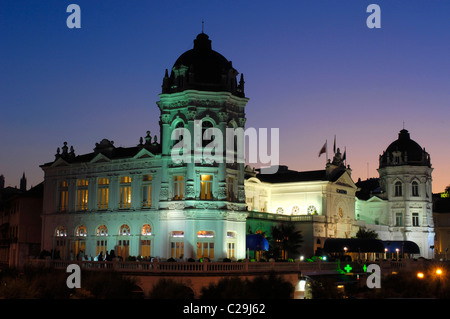 Gran Casino del Sardinero. Plaza Italia. Santander. Cantabria. Spain Stock Photo