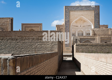 Uzbekistan, Bukhara, Chor-Bakr Stock Photo