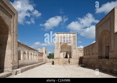 Uzbekistan, Bukhara, Chor-Bakr Stock Photo