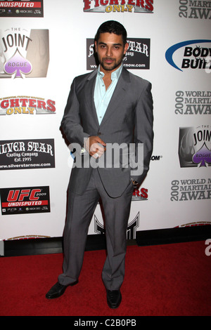 Wilmer Valderrama Fighters Only World Mixed Martial Arts Awards 2009 held at The Hard Rock Hotel - Arrivals Las Vegas, Nevada - Stock Photo
