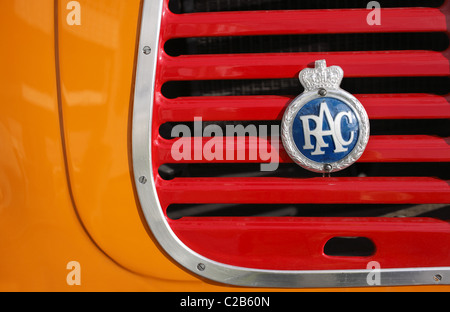 1950s Morris Commercial van radiator grill. Stock Photo