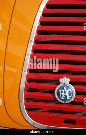 1950s Morris Commercial van radiator grill. Stock Photo