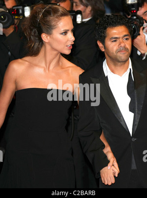 Melissa Theuriau and Jamel Debbouze 2010 Cannes International Film Festival - Day 10 - 'Outside The Law' - Premiere Cannes, Stock Photo