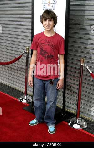 Vincent Martella Los Angeles Premiere of 'Balls of Fury' held at the Egyptian Theatre - Arrivals Hollywood, California - Stock Photo