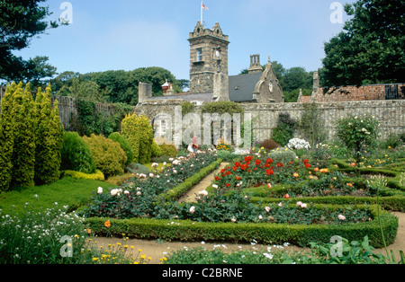 La Seigneurie house and gardens, Sark, Channel Islands, United Kingdom ...