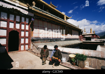 Samye Monastery Tibet China Stock Photo