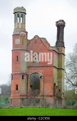 Costessey Hall bell Tower Costessey Golf course Norwich UK Stock Photo