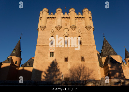 Alcazar in Segovia, Castilla y Leon, Spain Stock Photo