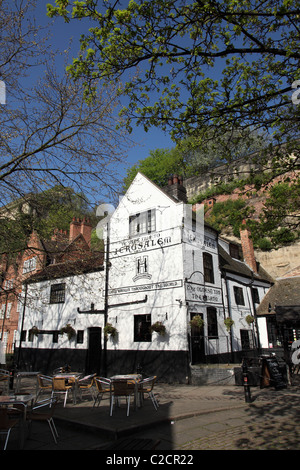 Ye Olde Trip To Jerusalem, Nottingham, England, U.K. Stock Photo