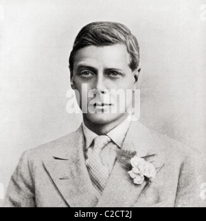 The Prince of Wales in 1935. Future Edward VIII. Stock Photo