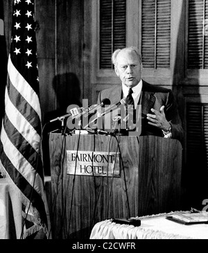 Former US President Gerald Ford Stock Photo