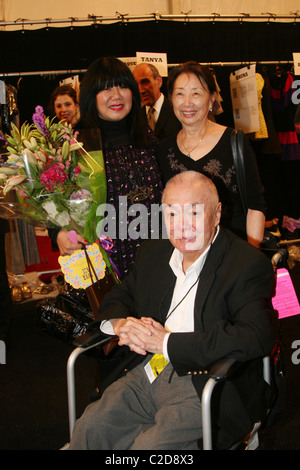 Anna Sui and her family Mercedes-Benz Fashion Week New York Spring 2008 ...