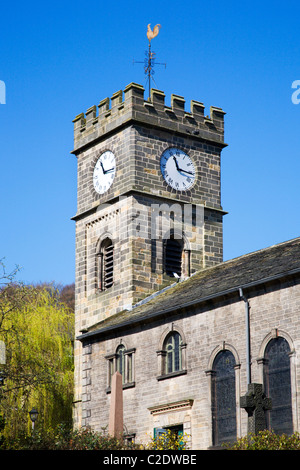 St Marys Church Todmorden West Yorkshire England Stock Photo