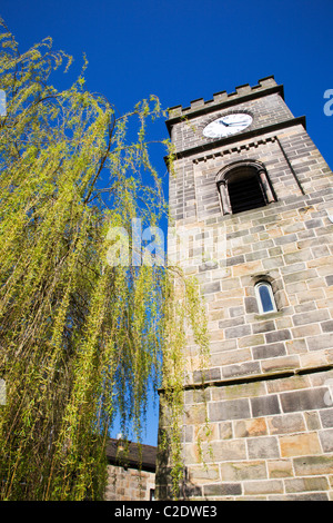 St Marys Church in Spring Todmorden West Yorkshire England Stock Photo