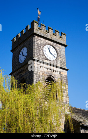 St Marys Church in Spring Todmorden West Yorkshire England Stock Photo