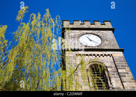 St Marys Church in Spring Todmorden West Yorkshire England Stock Photo