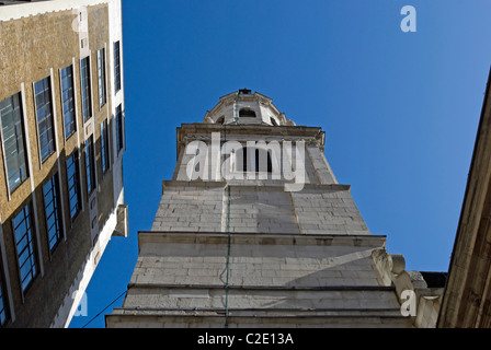 tower of st magnus the martyr, lower thames street, city of london, england Stock Photo
