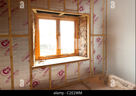 window in a newly built house Stock Photo - Alamy