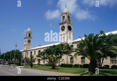 The Royal Naval Dockyard is an extensive area of naval buildings, ORIGINALS RETURNED 5 08ARCHIVED WITHDRAWN Stock Photo