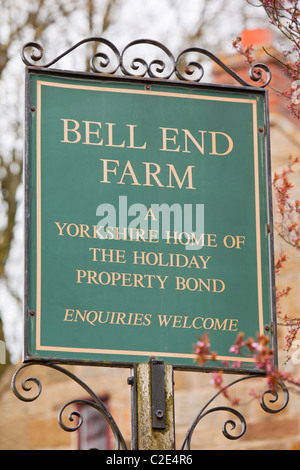 Bell End Farm an HPB time share property in rosedale in the North York Moors, UK. Stock Photo