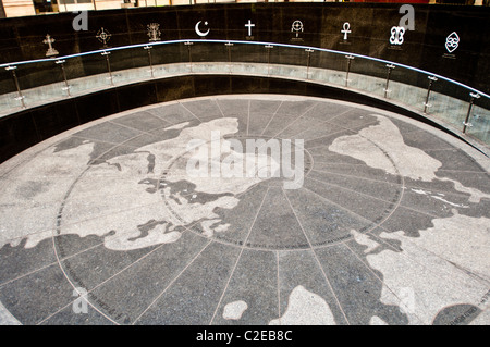 African Burial Ground National Monument, Lower Manhattan, New York City, USA Stock Photo