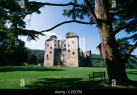 Old Wardour Castle Wiltshire England Stock Photo