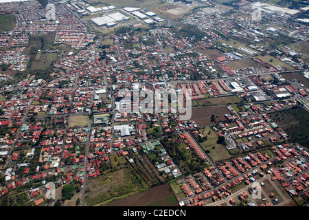 An aerial view of San Jose, Costa Rica Stock Photo