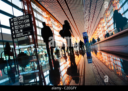 beijing: capital airport Stock Photo
