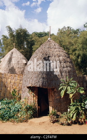 Dorze Village  Ethiopia Stock Photo