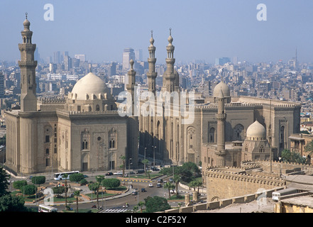 Al-Rifa'i Mosque towers and dome in Cairo, Egypt Stock Photo - Alamy