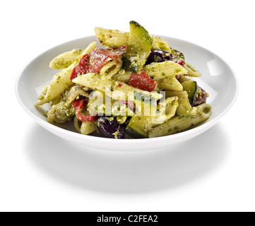 penne pasta salad Stock Photo