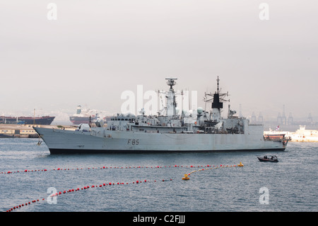 HMS Cumberland Stock Photo