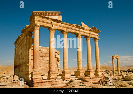 Roman Funery Temple 2 Cent Palmyra Syria Syrian Stock Photo