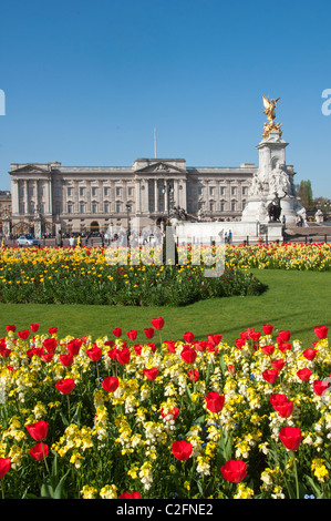 Buckingham palace in the Spring time. London. England.