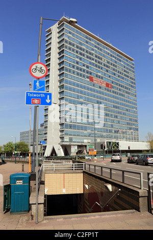 Tolworth Tower, Surbiton, England, UK Stock Photo