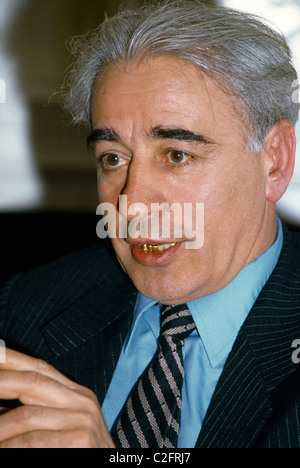 Older Businessman Stressing A Point Stock Photo