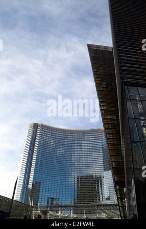December 30th, 2009 - Las Vegas, Nevada, USA - The large CityCenter Complex Stock Photo