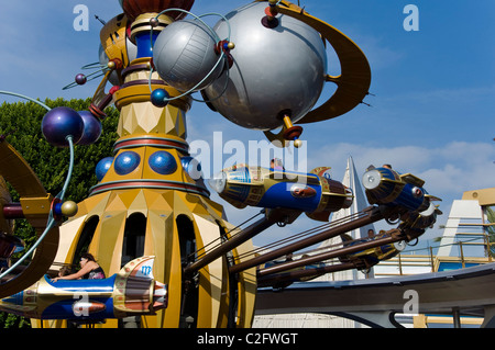 Astro Orbitor Tomorrowland at Disneyland California USA Stock Photo