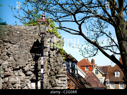 A quintessentially English landscape in Rochester, Kent Stock Photo