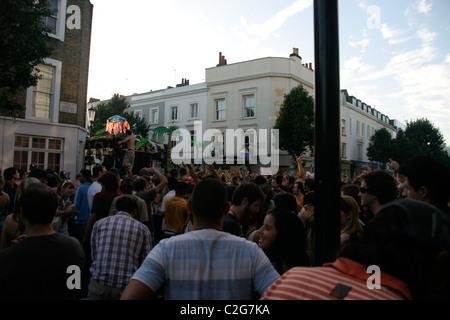 Carnival in Notting Hill, London Stock Photo