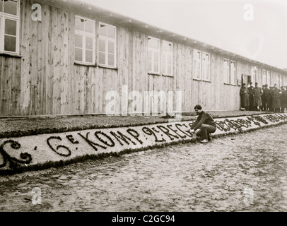 WWI, German POWS, French Prison Camp, 1917-18 Stock Photo - Alamy