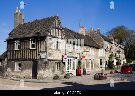 Fairford village gloucestershire cotswolds england Stock Photo