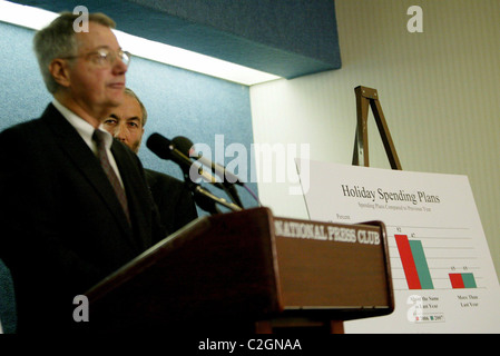 Bill Hampel  of CFA   The Consumer Federation of America and the Credit Union National Association presented their Holiday Stock Photo