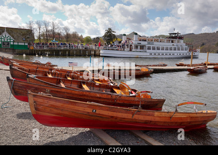 Swan boats on the lake in Boston Common, Boston ...