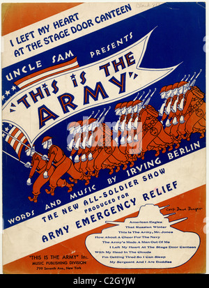 I left My Heart at the Stage Door Canteen from This is the Army Stock Photo